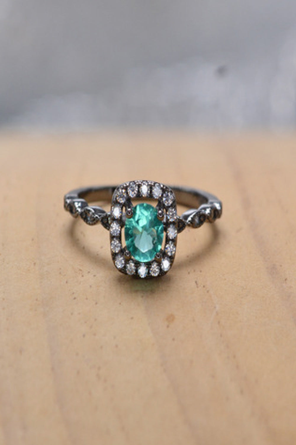 2-Piece Paraiba Tourmaline Ring Set