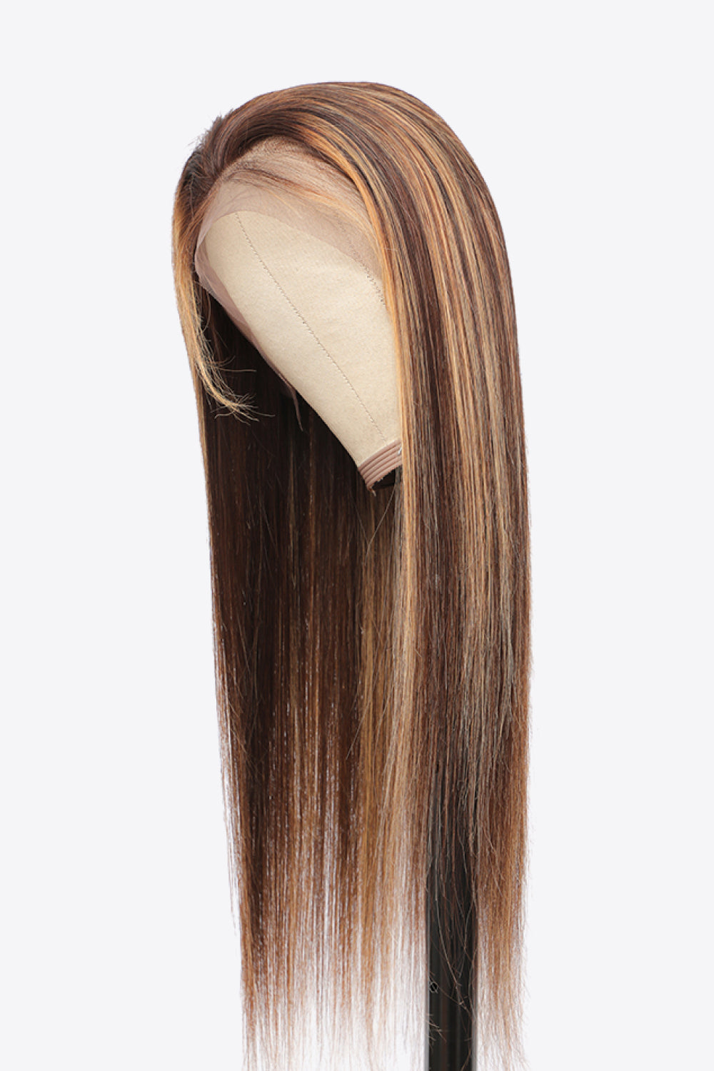 18" 160g  Highlight Ombre #P4/27 13x4 Lace Front Wigs Human Virgin Hair 150% Density