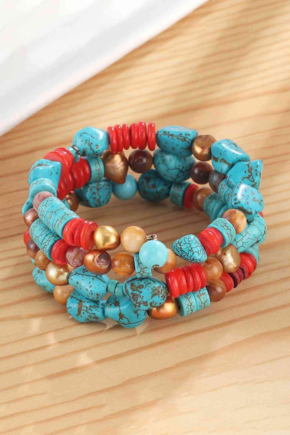 Layered Turquoise Bracelet