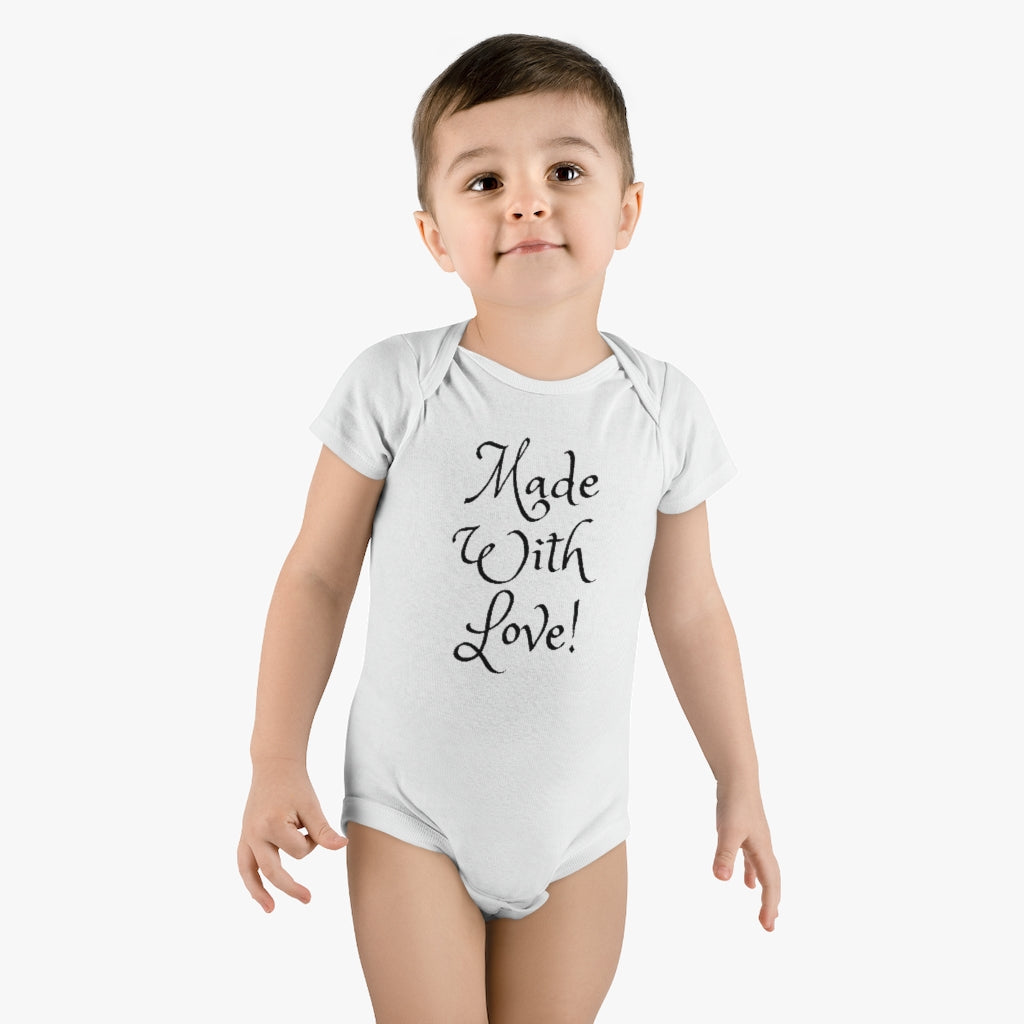 Made With Love Baby Short Sleeve Onesie®