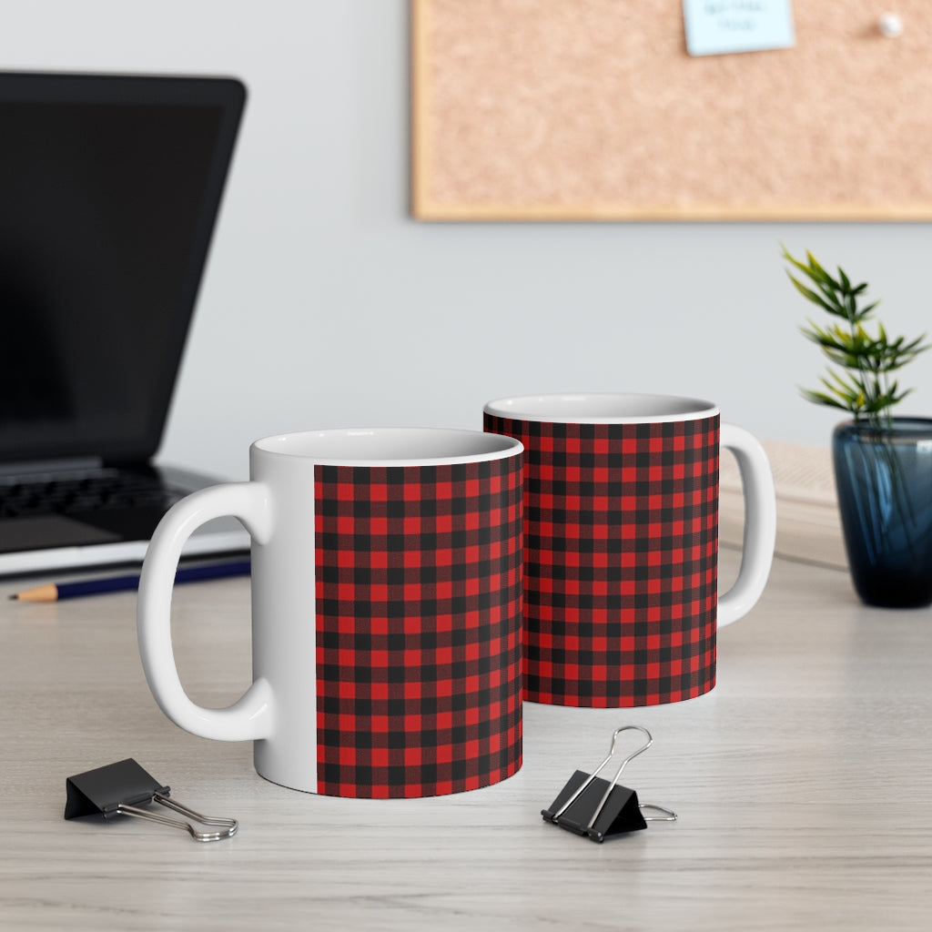 Mug 11oz - Plaid