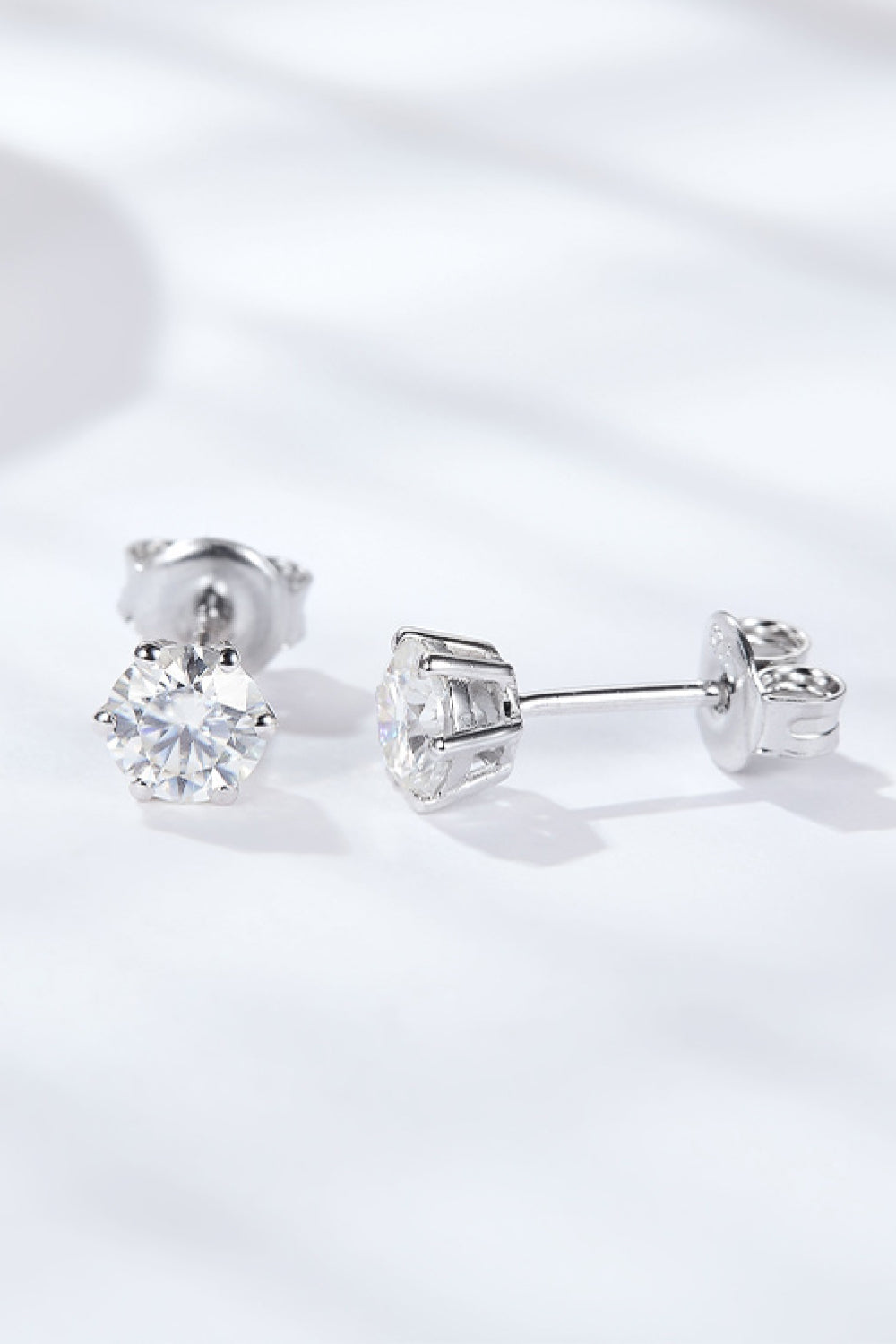 Good Days Ahead Moissanite Stud Earrings