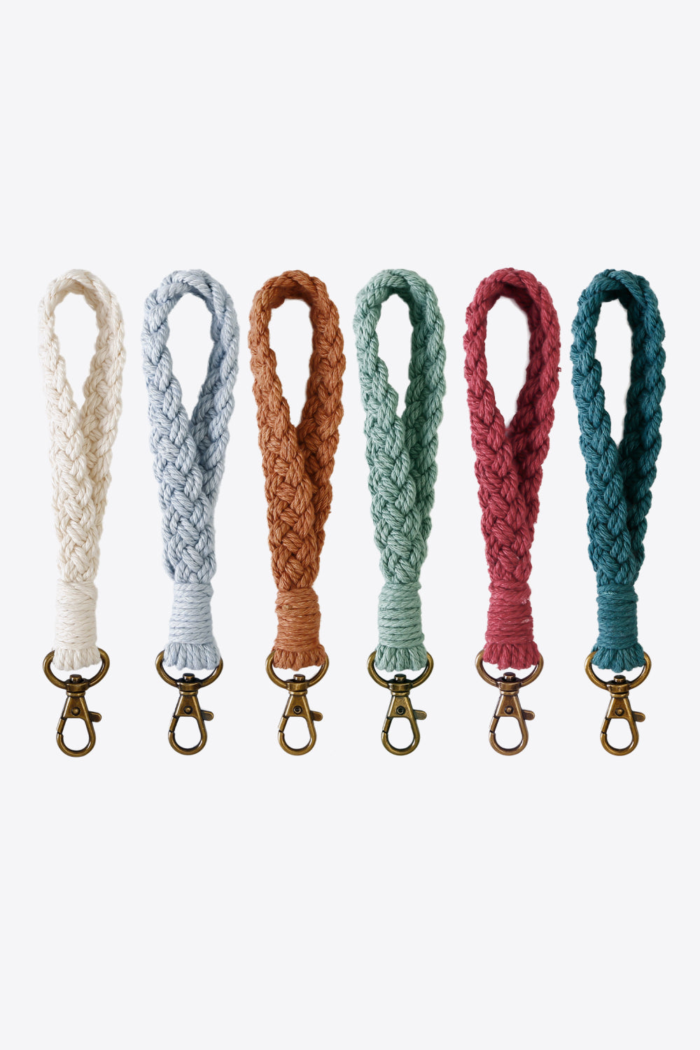 Random 6-Pack Braided Key Chain