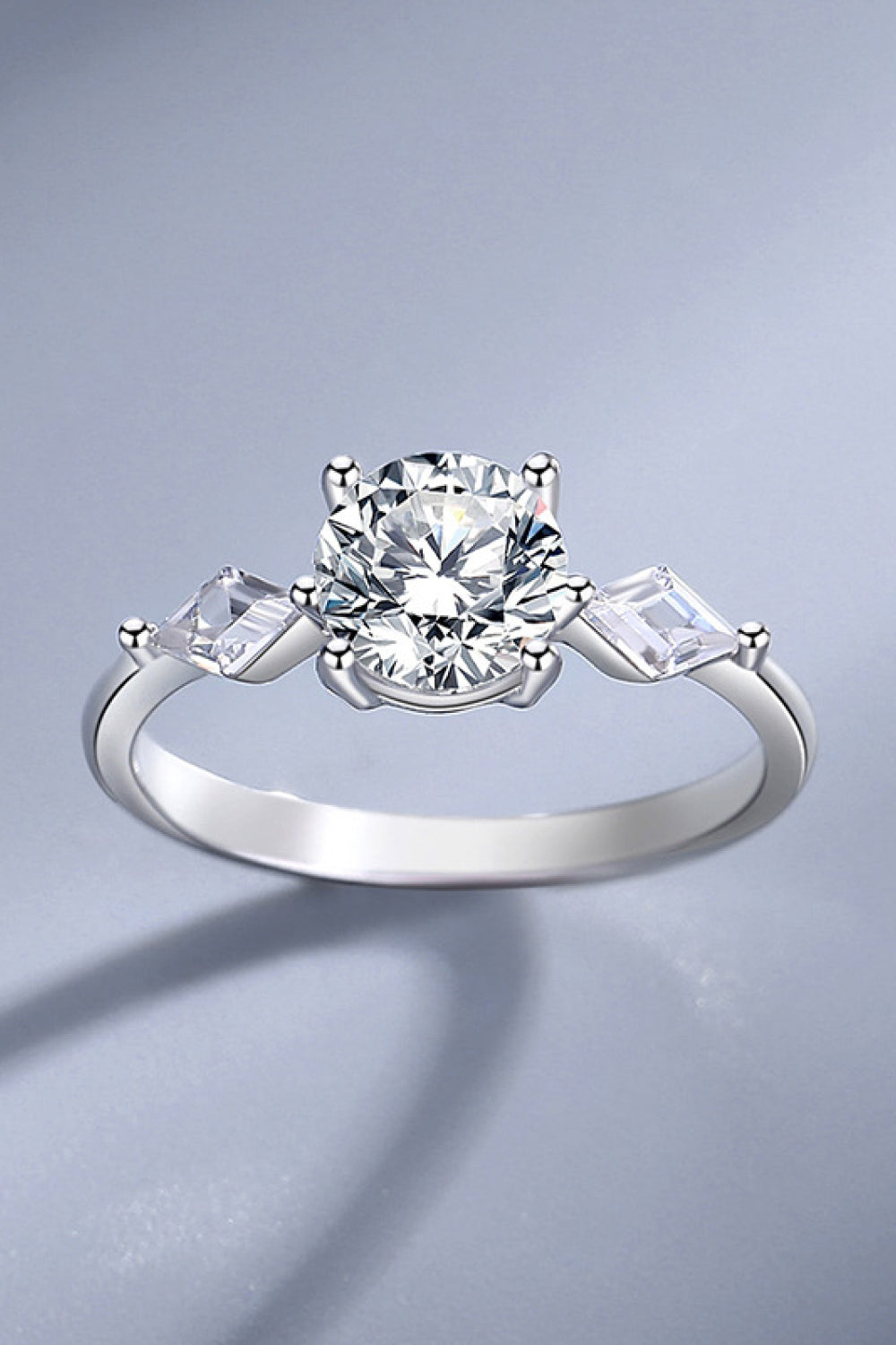 In The Meantime Moissanite Ring