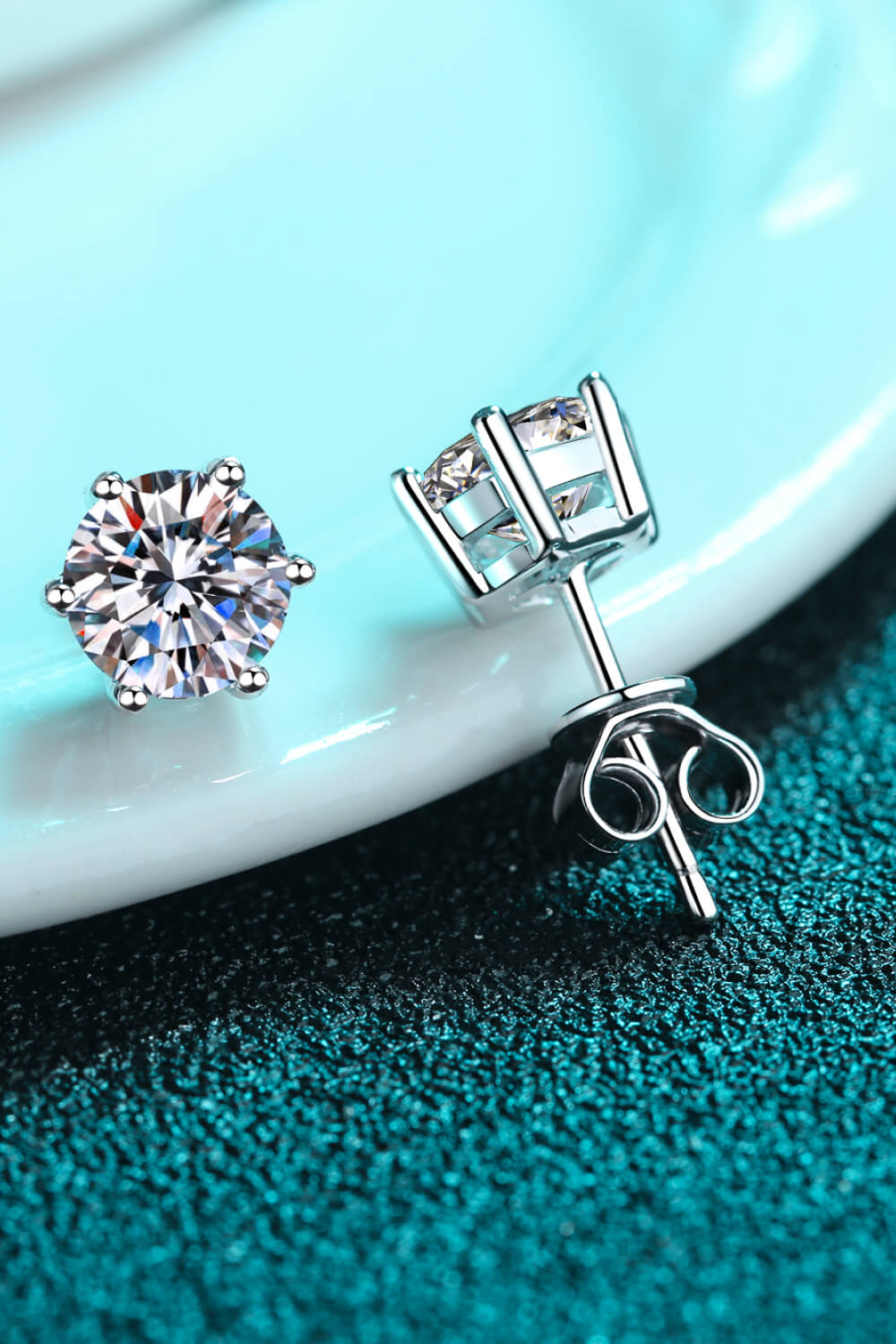 Moissanite Stud Earrings