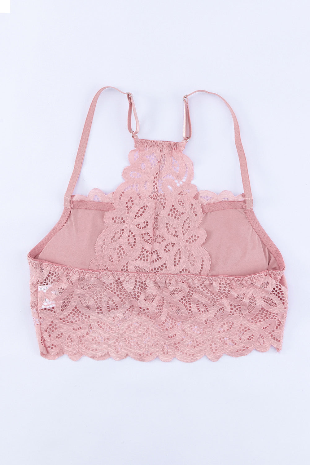 Lace Crochet Spaghetti Strap Bralette