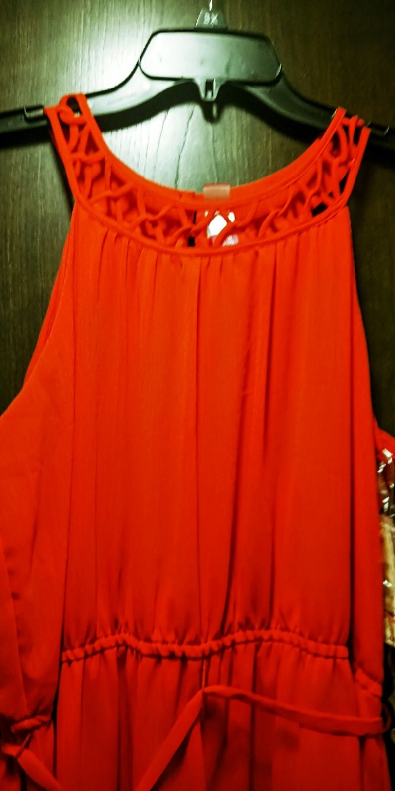 No Boundaries Red Dress Sz XL (15-17)