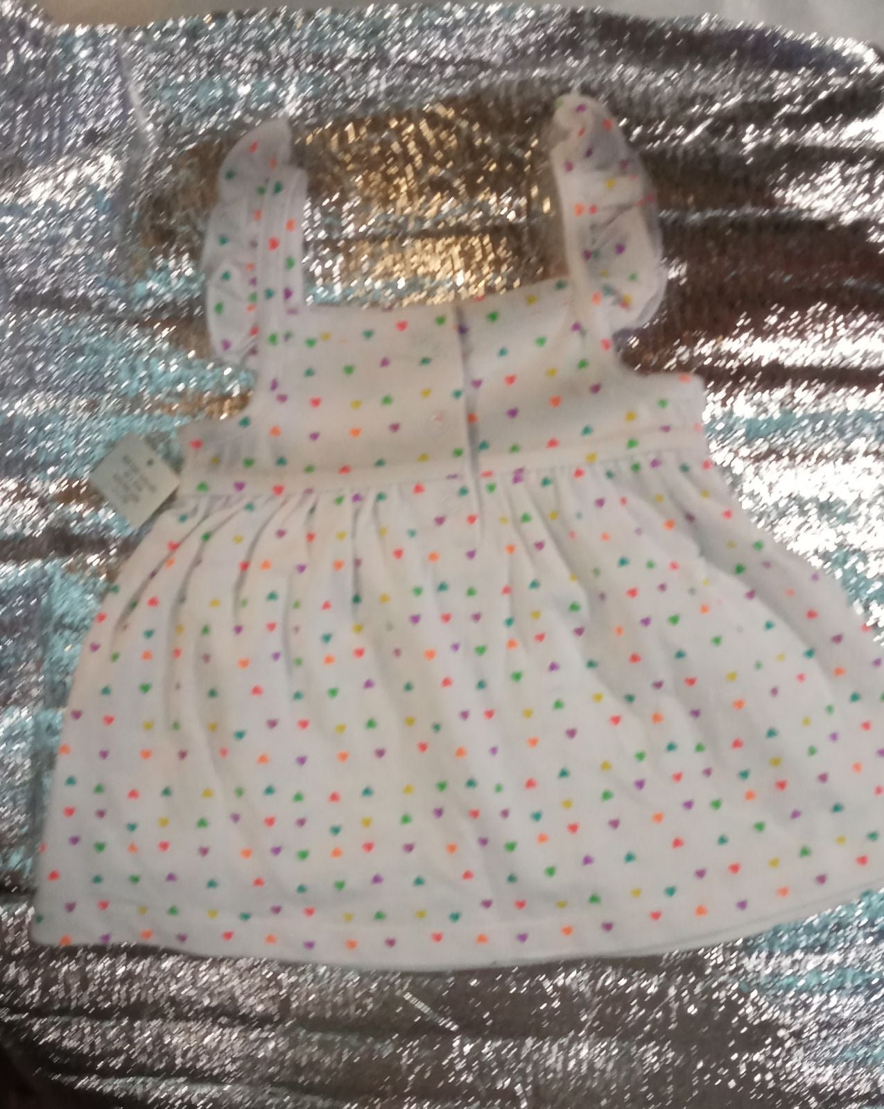 NWOT Cute Little Girls Dress - Sz. 3-6 M