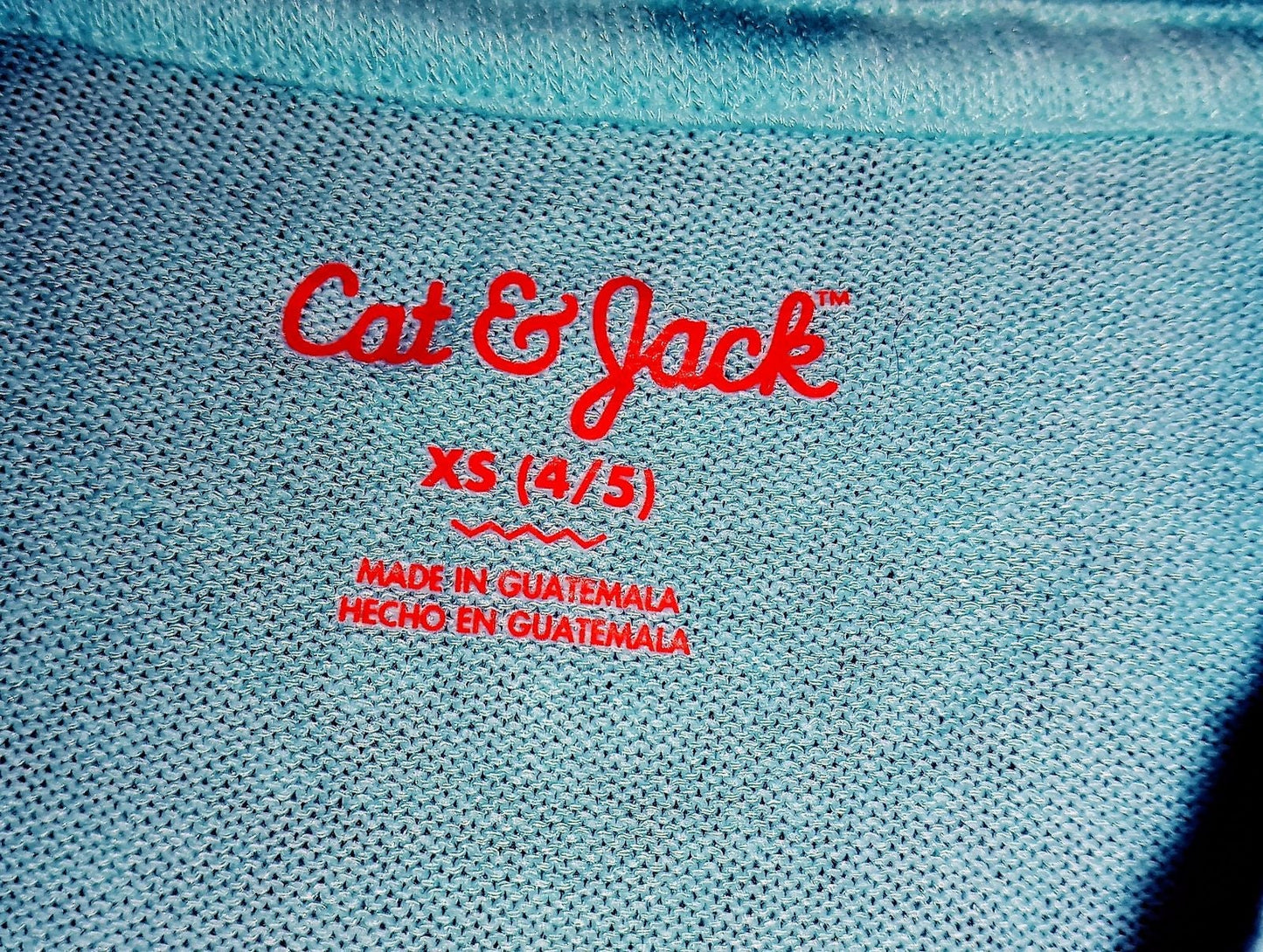 Cute Cat & Jack Girls shirt Sz. XS (4/5)