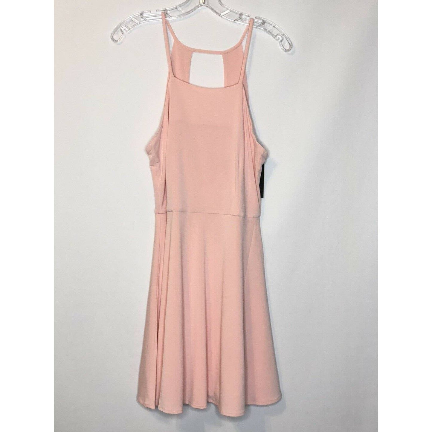 19 Cooper stretchy Pink Sleeveless Fit/Flare Dress - Size M