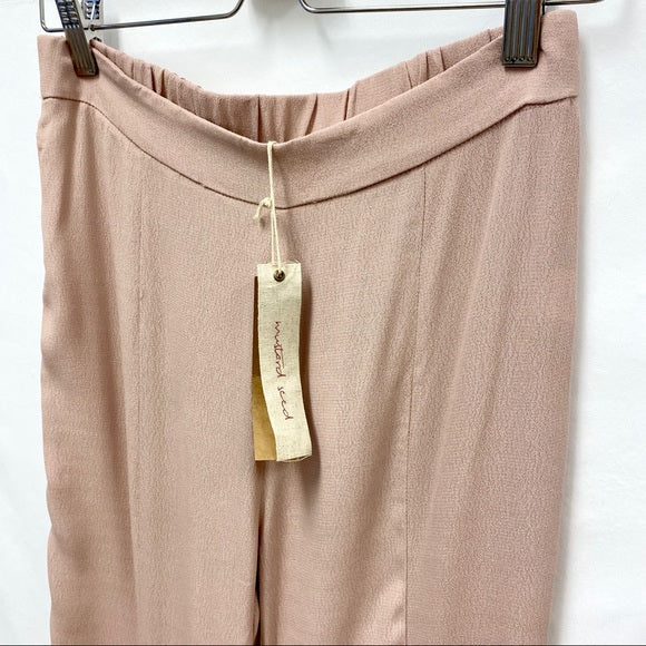 Mustard Seed Leading Lady Blush Flared Pants NWT