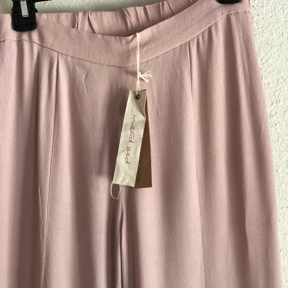 Mustard Seed Leading Lady Blush Flared Pants NWT