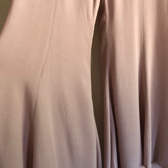 Mustard Seed Leading Lady Blush Flared Pants NWT