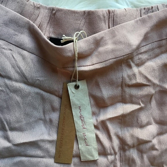 Mustard Seed Leading Lady Blush Flared Pants NWT