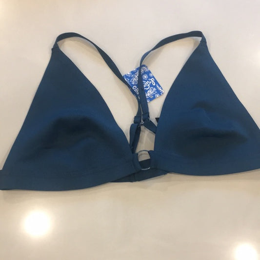 Free People Oh Scuba Bralette Blue Midnight Cowboy