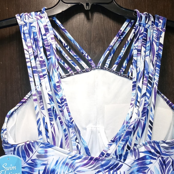 Swim Solutions Strappy One-Piece Swimsuit