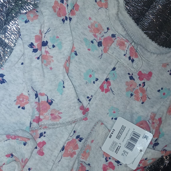 NWT Little One One Piece Sleeper 3-6M