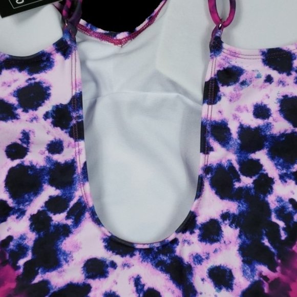 Salt + Cove How Do You Zoo Tie-Dye 1-Piece Fuchsia